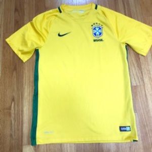 Nike Mens Brasil Soccer Jersey